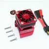 GPM Racing Ed Aluminum 35mm Motor Heatsink & Fan For TRX-4
