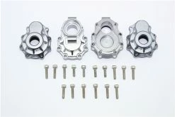 GPM Racing Unmetal Aluminum Rear Inner & Outer Portal Drive Housings For TRX-4