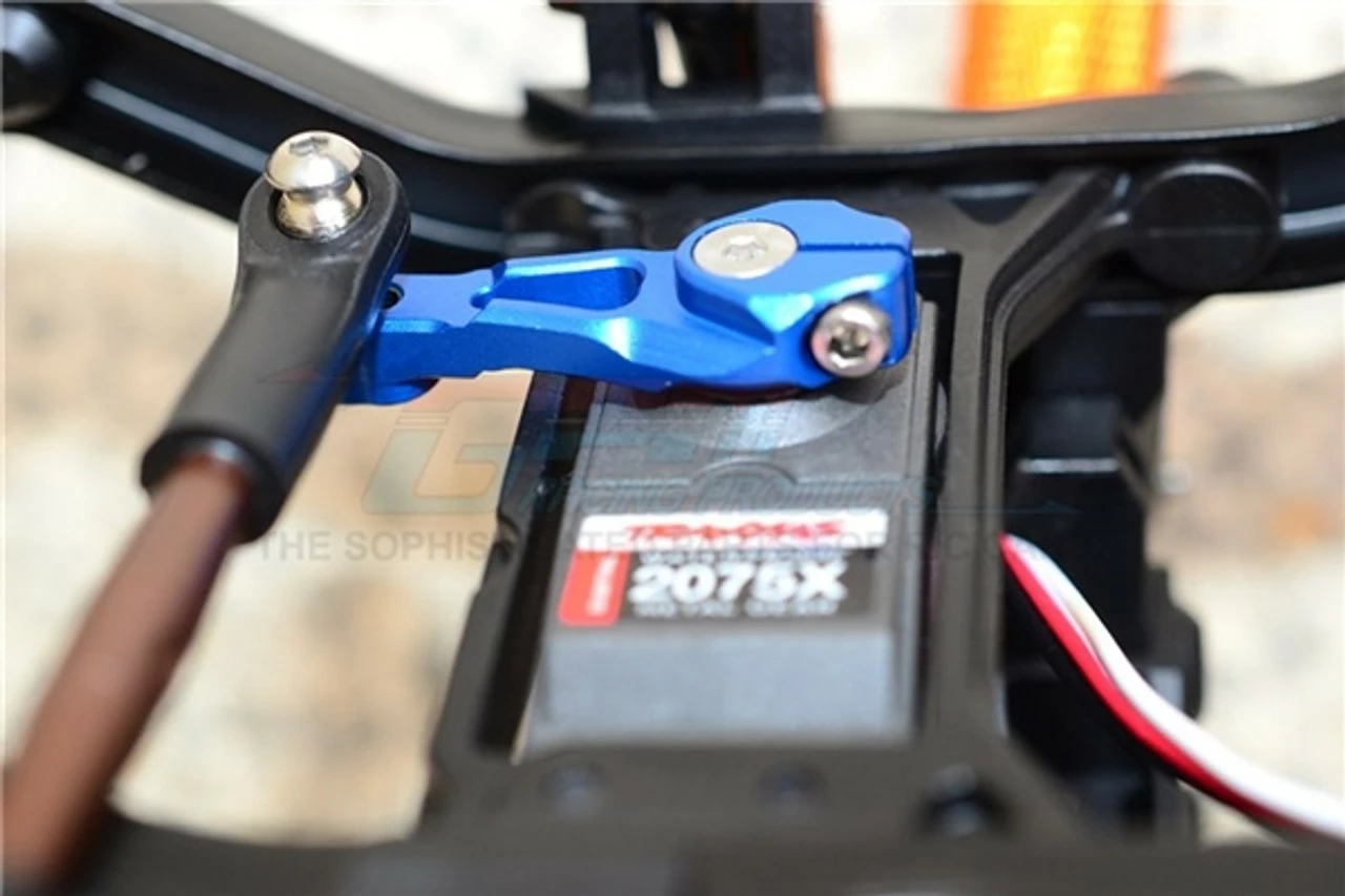 GPM Racing Black Aluminum 25T Spline Servo Horn For TRX-4 4 GPM Racing Black Aluminum 25T Spline Servo Horn For TRX-4 - Image 2