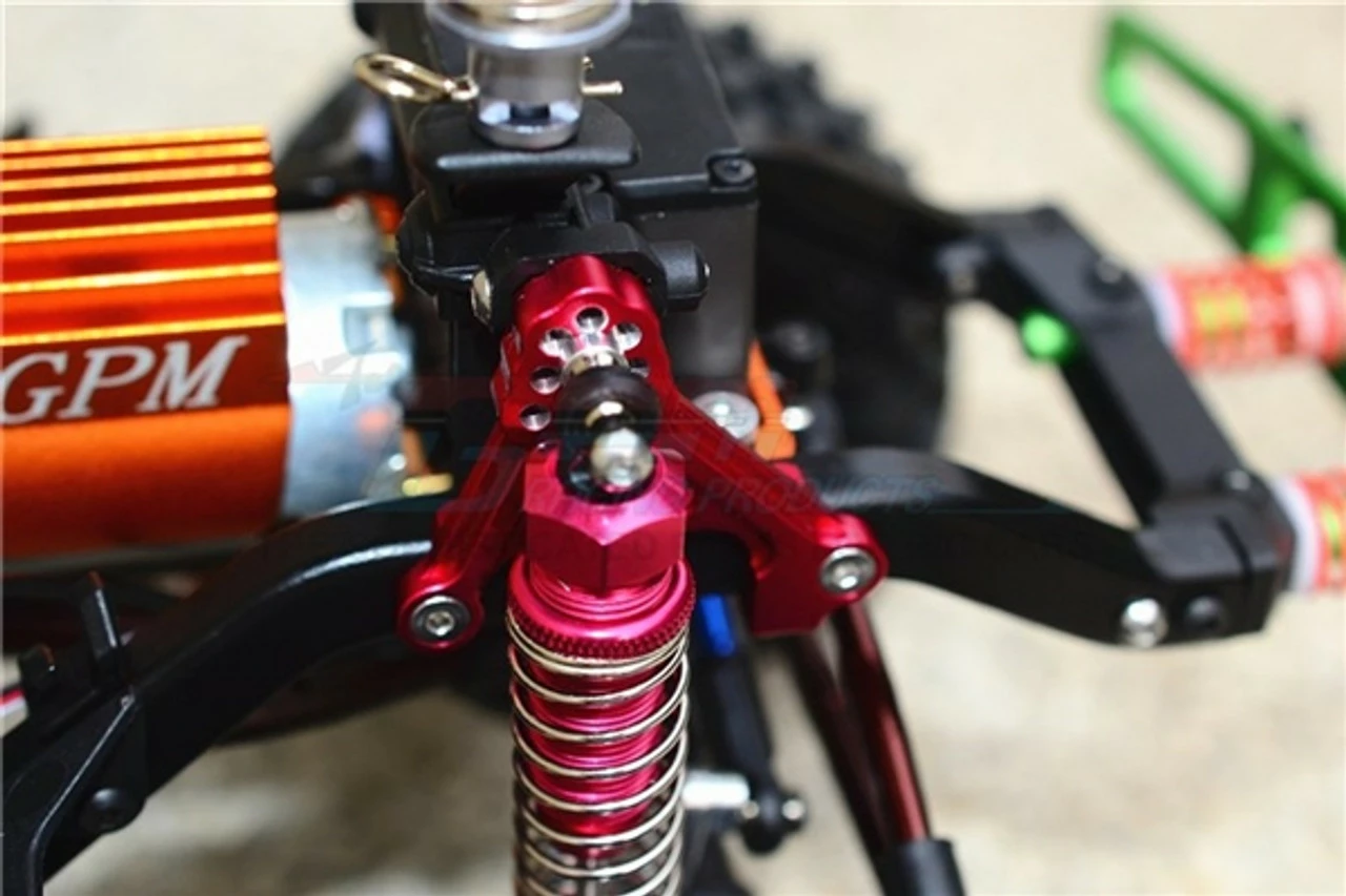 GPM Racing Unmetal Aluminum Adjustable Front Shock Tower Mounts For TRX-4 4 GPM Racing Unmetal Aluminum Adjustable Front Shock Tower Mounts For TRX-4 - Image 2