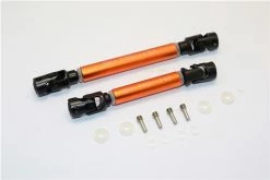 GPM Racing Orange Steel & Aluminum Center Driveshaft Set For TRX-4
