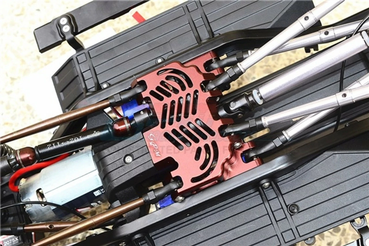 GPM Racing Reen Aluminum Transmission Skid Plate For TRX-4 4 GPM Racing Reen Aluminum Transmission Skid Plate For TRX-4 - Image 2