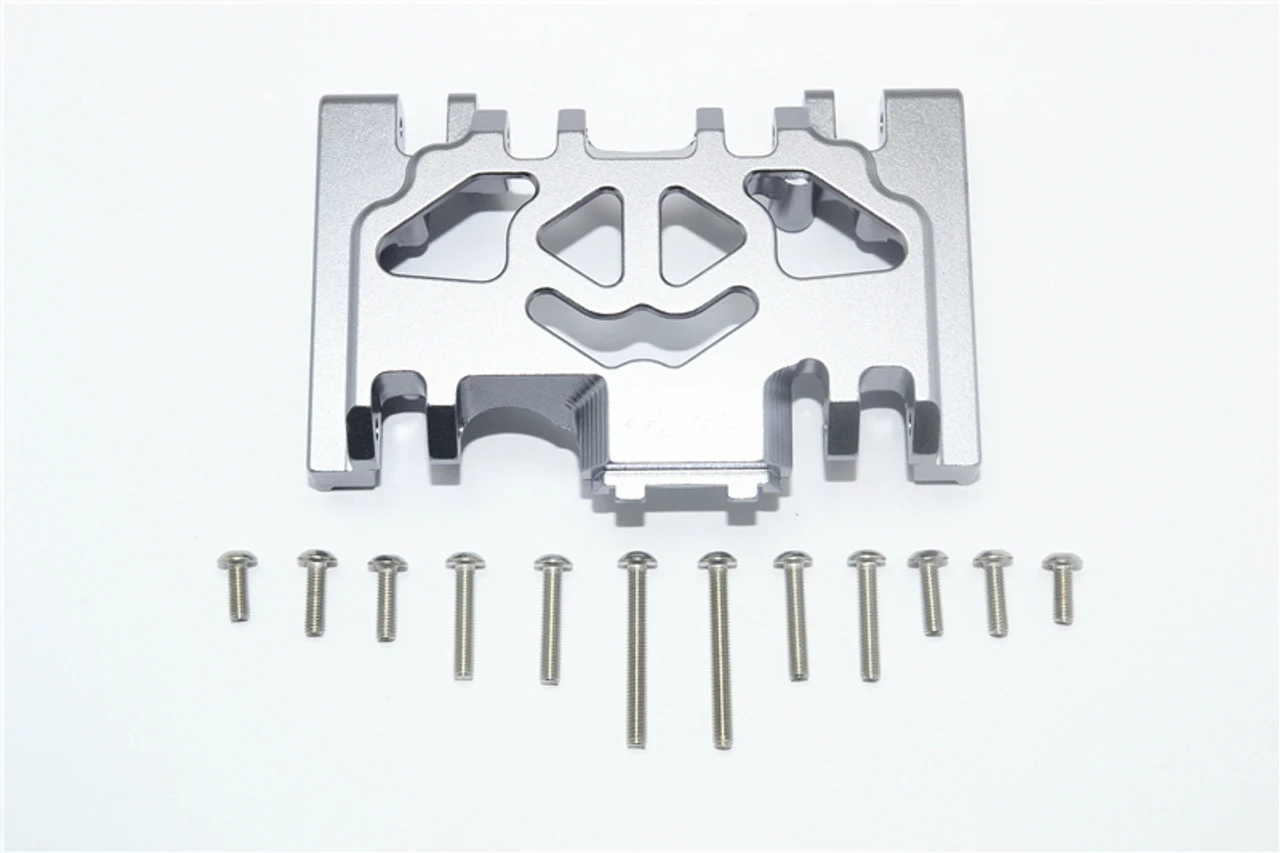 GPM Racing Unmetal Aluminum Transmission Skid Plate For TRX-4 3 GPM Racing Unmetal Aluminum Transmission Skid Plate For TRX-4