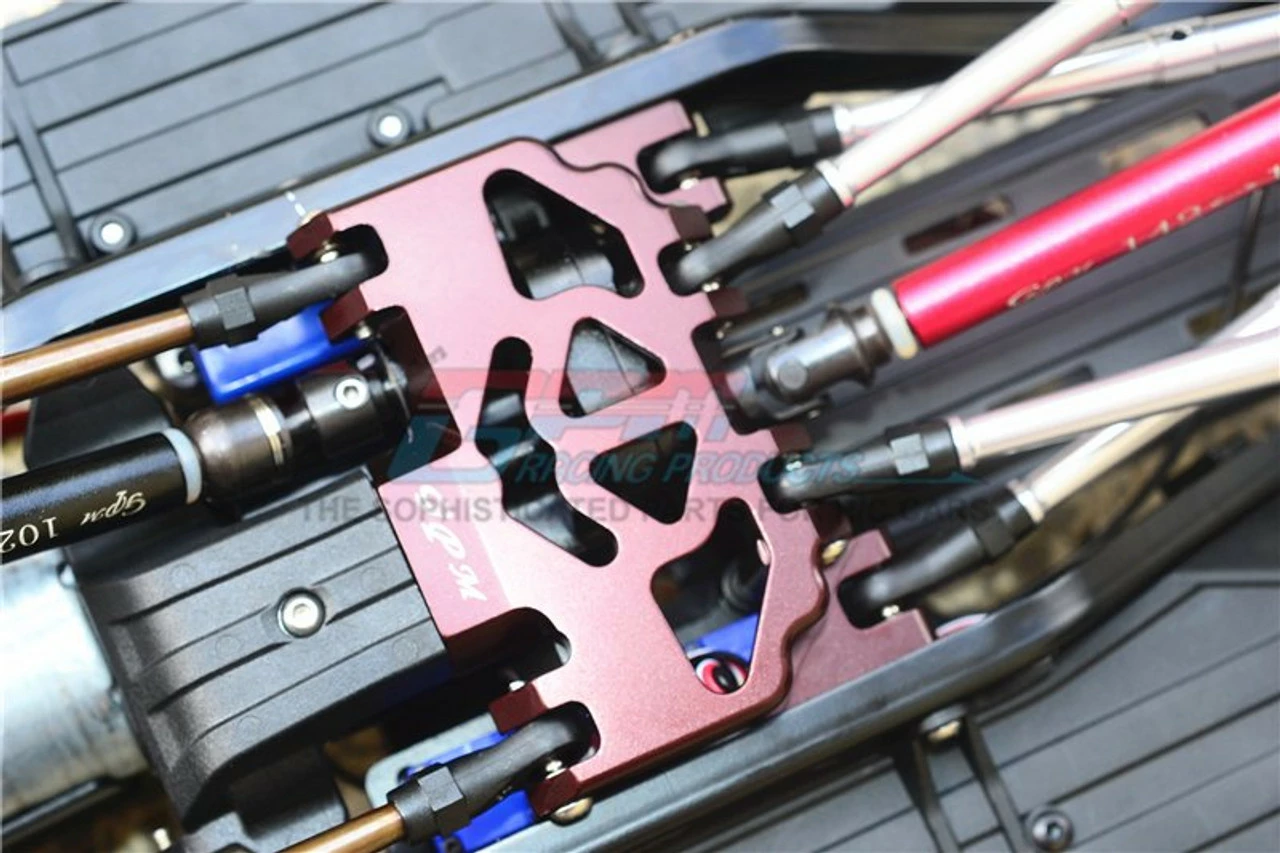 GPM Racing Unmetal Aluminum Transmission Skid Plate For TRX-4 4 GPM Racing Unmetal Aluminum Transmission Skid Plate For TRX-4 - Image 2