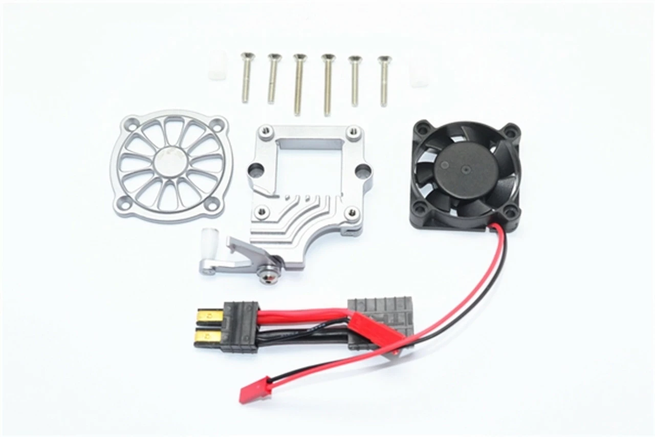 GPM Racing Unmetal Aluminum ESC Cooling Fan & EZ On/Off Switch For TRX-4 3 GPM Racing Unmetal Aluminum ESC Cooling Fan & EZ On/Off Switch For TRX-4