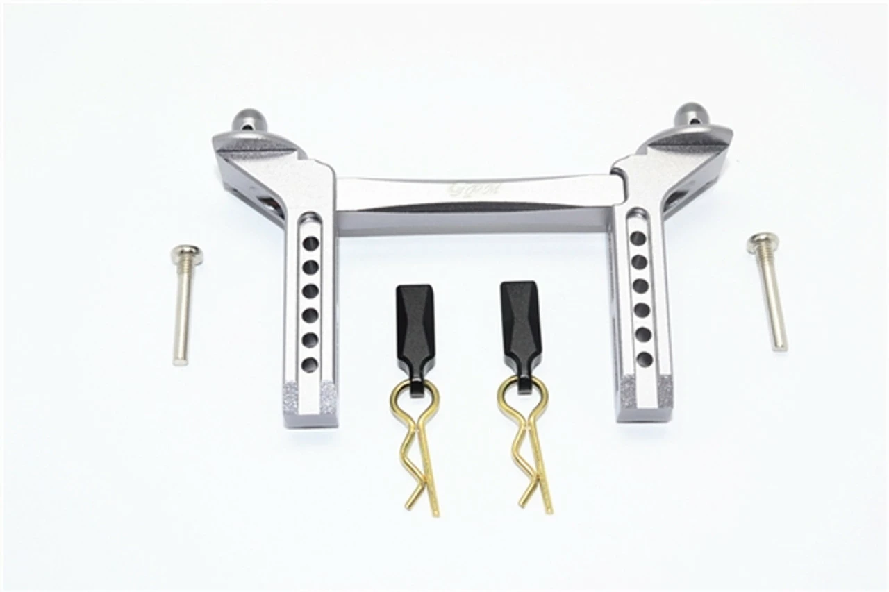 GPM Racing Unmetal Aluminum Front Body Mount Post Set For TRX-4 3 GPM Racing Unmetal Aluminum Front Body Mount Post Set For TRX-4