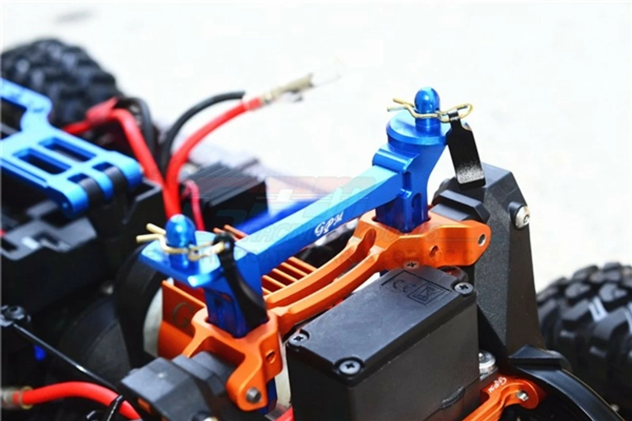 GPM Racing Unmetal Aluminum Front Body Mount Post Set For TRX-4 4 GPM Racing Unmetal Aluminum Front Body Mount Post Set For TRX-4 - Image 2