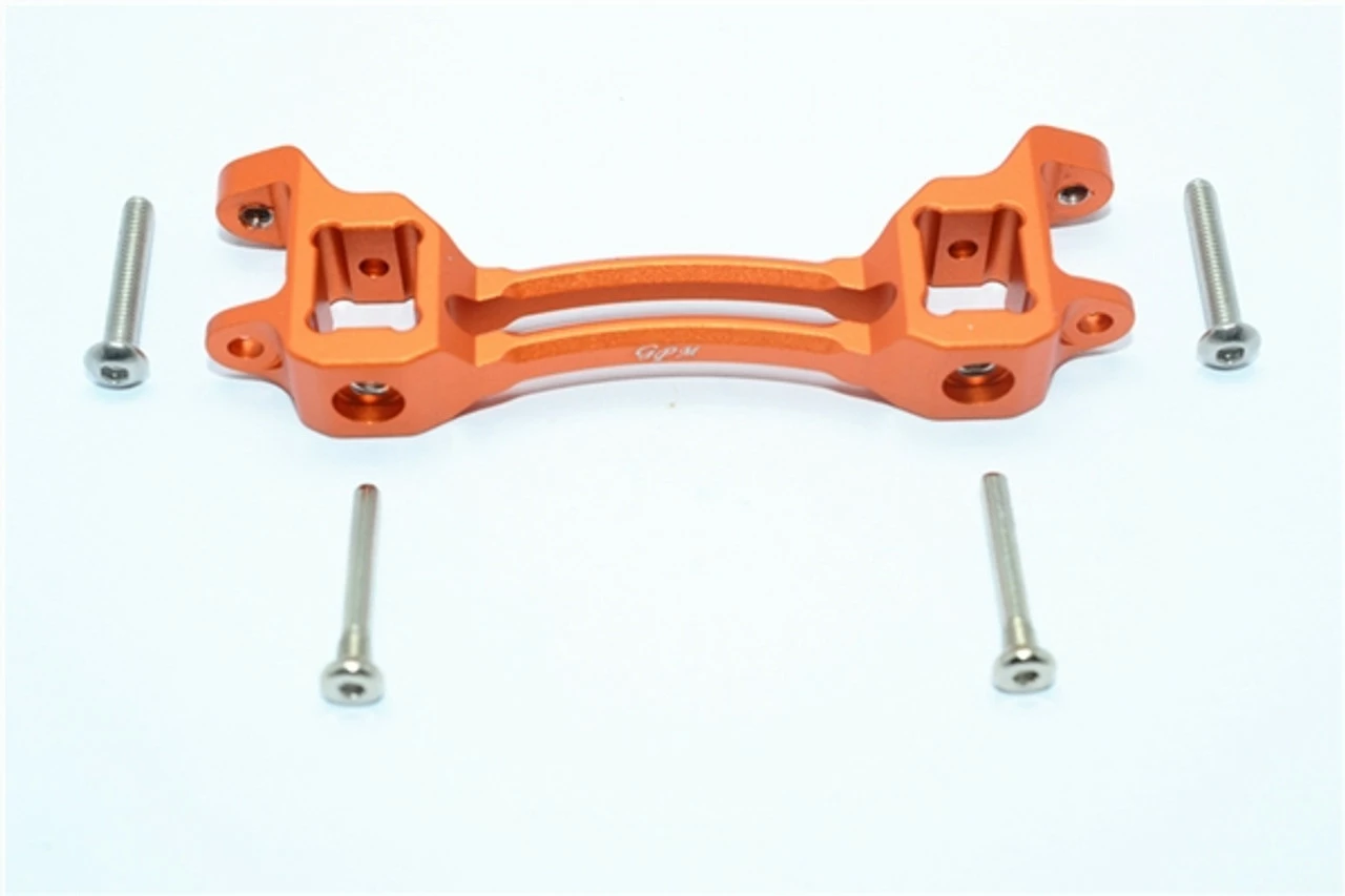 GPM Racing Orange Aluminum Front/Rear Body Post Mount For TRX-4 3 GPM Racing Orange Aluminum Front/Rear Body Post Mount For TRX-4