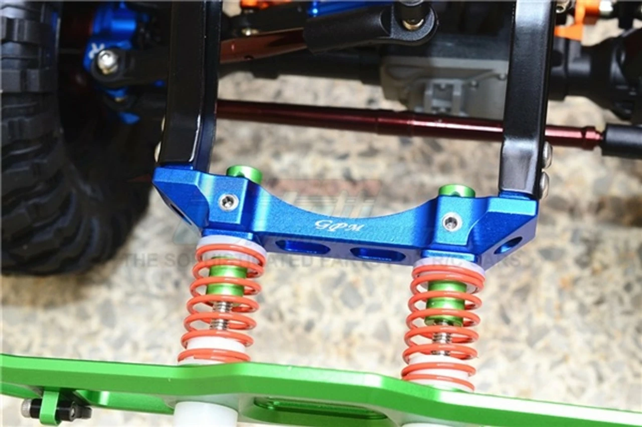 GPM Racing Black Aluminum Front Bumper Mount For TRX-4 4 GPM Racing Black Aluminum Front Bumper Mount For TRX-4 - Image 2