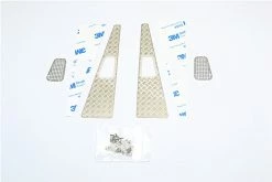 GPM Racing Stainless Steel Body Tread & Vents For TRX-4 Defender