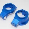 GPM Racing Blue Aluminum Front Caster Blocks C-Hubs For X-Maxx -Outlet Traxxas Store GPM TXM019 B 2 59663.1563439884