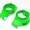 GPM Racing Aluminum Front Caster Blocks C-Hubs For X-Maxx (Green)