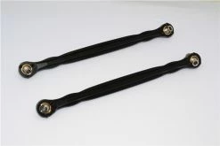 GPM Racing Black Aluminum Front Steering Toe Links For X-Maxx