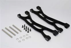 GPM Racing Black Aluminum Upper Suspension Arms (Fr/R) For X-Maxx