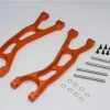 GPM Racing Orange Aluminum Upper Suspension Arms (Fr/R) For X-Maxx
