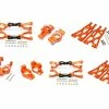 GPM Racing X-Maxx Complete Aluminum Suspension Upgrade (Orange) -Outlet Traxxas Store GPM TXM100 OR 2 98673.1562674017