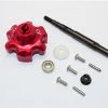 GPM Racing Ed Aluminum Transmission Cush Drive Eliminator & Input Shaft For X-Maxx 6S & 8S