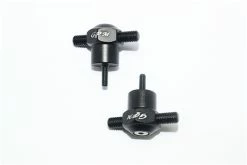 GPM Racing Black Aluminum Spare Tire Locking Nuts For UDR
