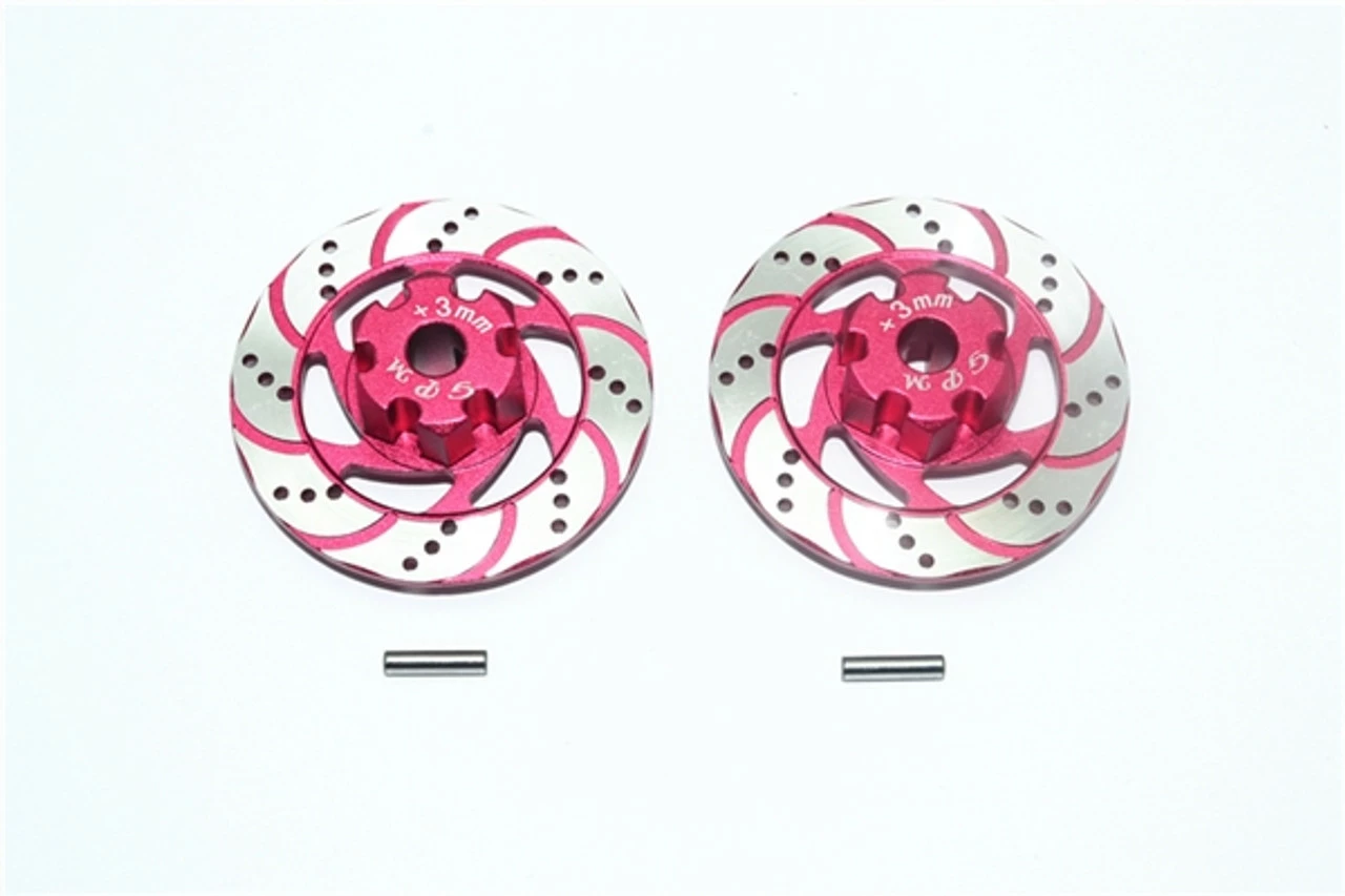 GPM Racing Ed Aluminum Brake Disks With +3mm Offset Hex For UDR 3 GPM Racing Ed Aluminum Brake Disks With +3mm Offset Hex For UDR