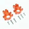 GPM Racing Orange Aluminum Rear Axle Hubs For UDR