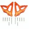 GPM Racing Orange Aluminum Rear Shock Mounts For UDR