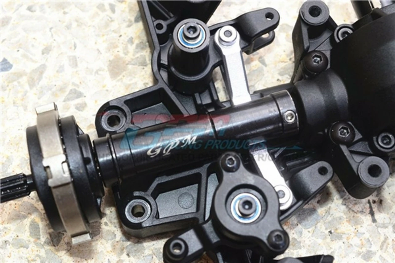 GPM Racing Black Hardened Steel Center Front Driveshaft For UDR 4 GPM Racing Black Hardened Steel Center Front Driveshaft For UDR - Image 3