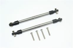 GPM Racing Stainless Steel Front Steering Toe Link Turnbuckles For UDR