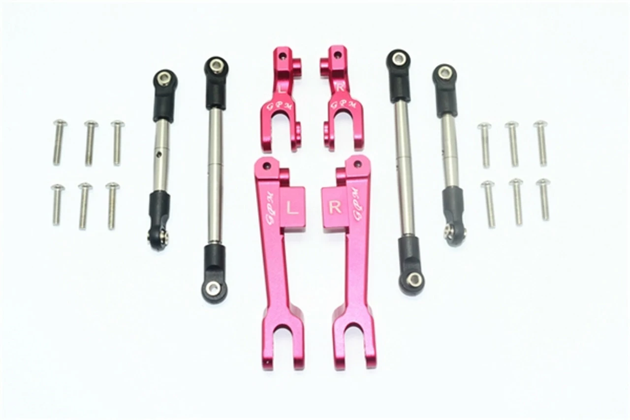 GPM Racing Ed Aluminum Front & Rear Sway Bars W/Stainless Steel Links For UDR 3 GPM Racing Ed Aluminum Front & Rear Sway Bars W/Stainless Steel Links For UDR