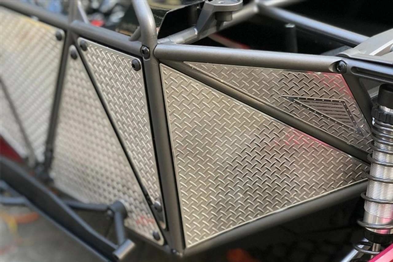 GPM Racing Stainless Steel Tube Chassis Panels For Front & Wheel Wells On UDR 4 GPM Racing Stainless Steel Tube Chassis Panels For Front & Wheel Wells On UDR - Image 2