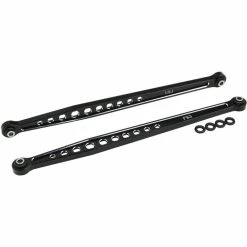 Hot Racing Black Aluminum Rear Upper Suspension Links For Traxxas UDR