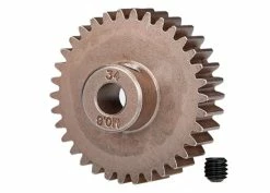 Traxxas 34-Tooth 0.8M Pinion Gear W/Set Screw For 5mm Shaft