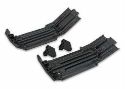 Traxxas X-Maxx Front & Rear Skidplate W/Rubber Impact Cushion (2)