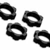 Traxxas 17mm Splined Serrated Black Aluminum Wheel Nuts (4) -Outlet Traxxas Store TRA7758A 37243.1572727303