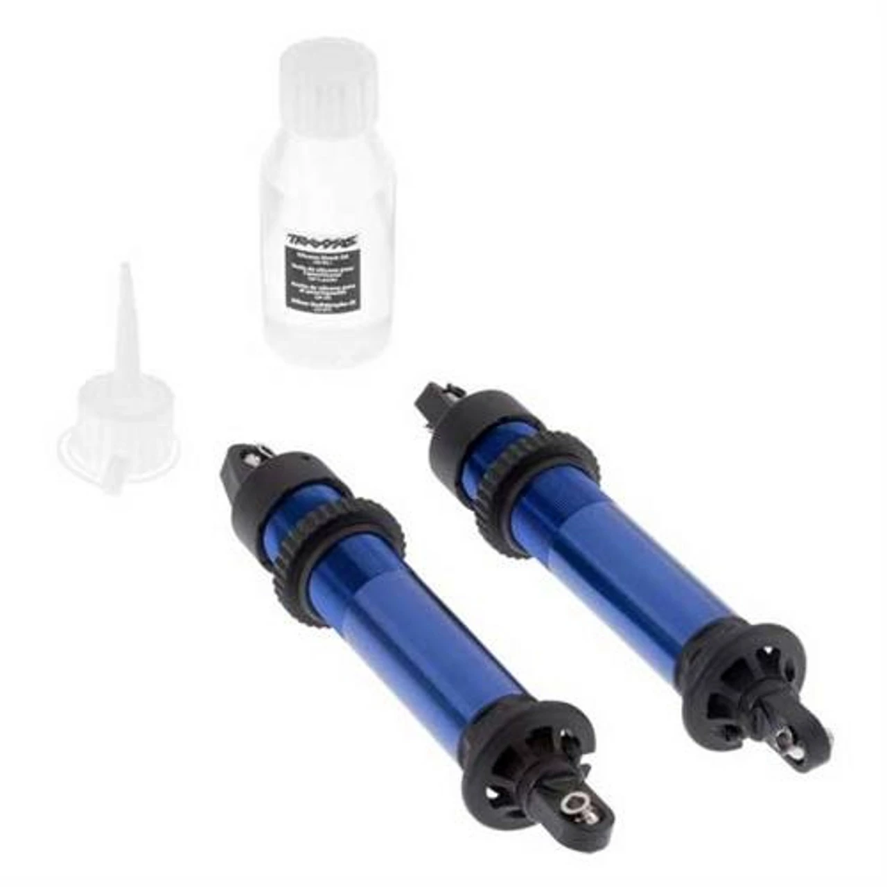 Traxxas X-Maxx Blue Aluminum GTX Shocks (assembled W/o Springs) (2) 3 Traxxas X-Maxx Blue Aluminum GTX Shocks (assembled W/o Springs) (2)
