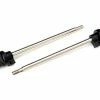 Traxxas X-Maxx GTX Shock Shafts, 110mm (assembled With Rod Ends & Hollow Balls) (steel, Chrome Finish) (2)