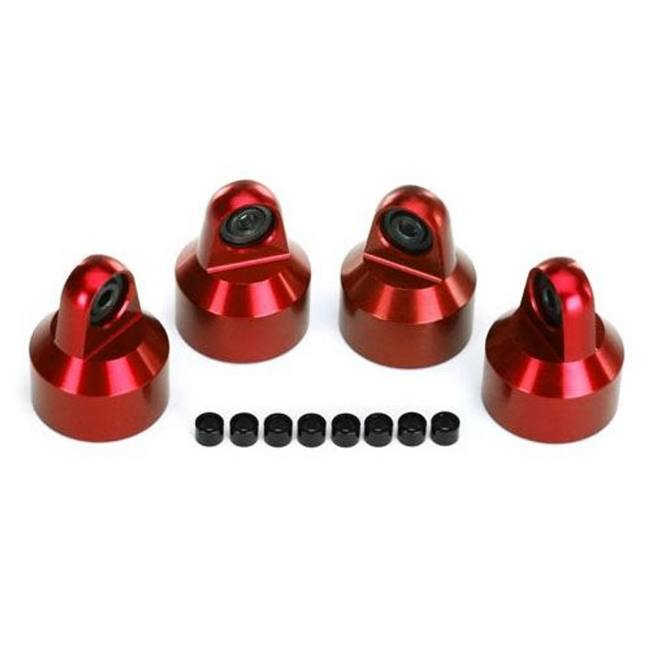 Traxxas X-Maxx Red Aluminum GTX Shock Caps & Spacers 3 Traxxas X-Maxx Red Aluminum GTX Shock Caps & Spacers