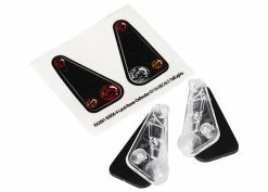 Traxxas TRX-4 Tail Light Housings, Lens & Decals (left & Right)