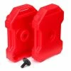 Traxxas TRX-4 Red Fuel Canisters (2) & Screw Pin -Outlet Traxxas Store TRA8022 2 49030.1562662508