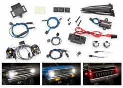 Traxxas TRX-4 Complete LED Light Set W/Power Supply: For Body #9111(1972 Blazer) Or #9112 (1969 Blazer)
