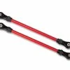 Traxxas TRX-4 Long Arm Lift Kit Red Front Lower Suspension Links (5x104mm) W/Hollow Balls