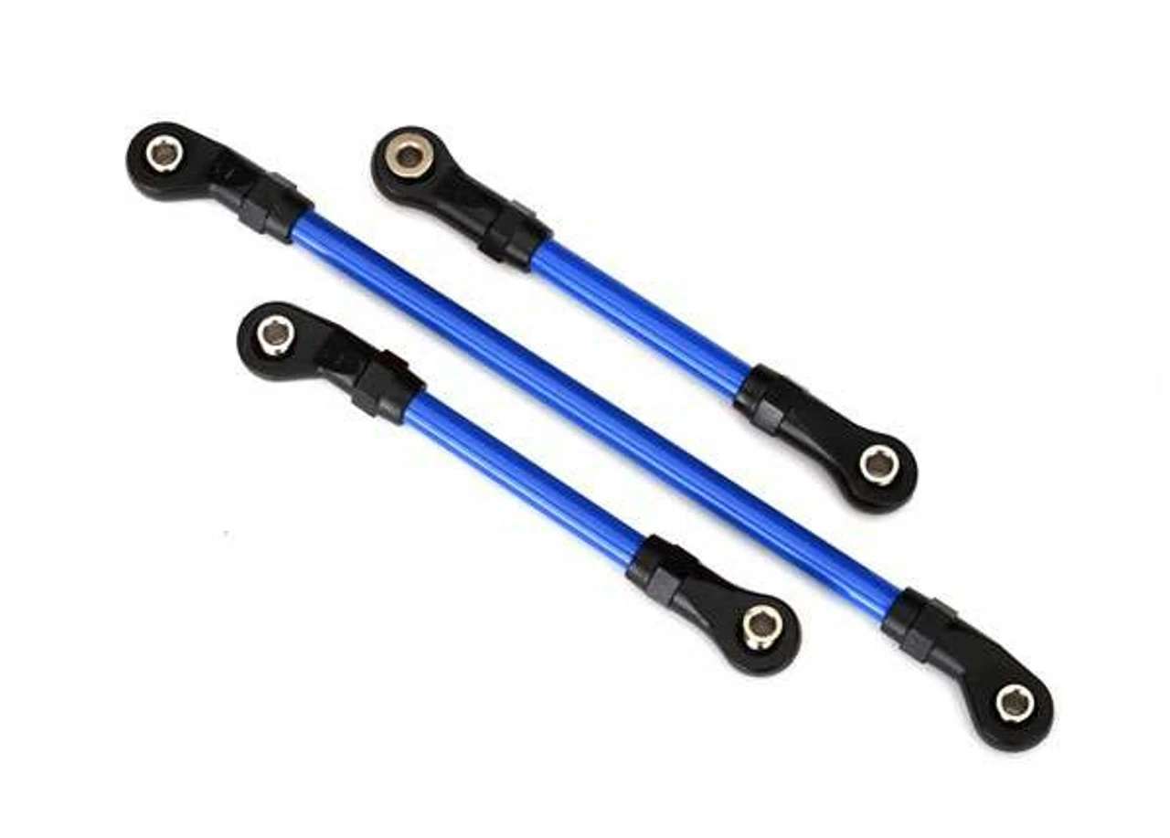 Traxxas TRX-4 Long Arm Lift Kit Blue Steering Link, Draglink, Panhard Link W/Hollow Balls 3 Traxxas TRX-4 Long Arm Lift Kit Blue Steering Link, Draglink, Panhard Link W/Hollow Balls