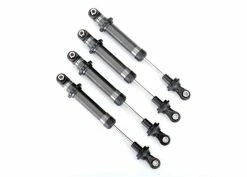 Traxxas TRX-4 GTS Silver Aluminum Shocks For #8140 TRX-4 Long Arm Lift Kit