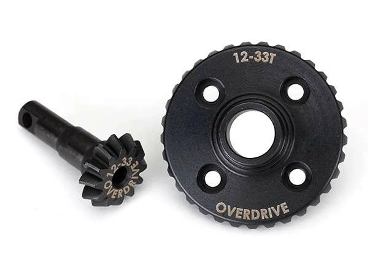 Traxxas TRX-4 Machined Steel Overdrive Differential Ring & Pinion Gears 3 Traxxas TRX-4 Machined Steel Overdrive Differential Ring & Pinion Gears
