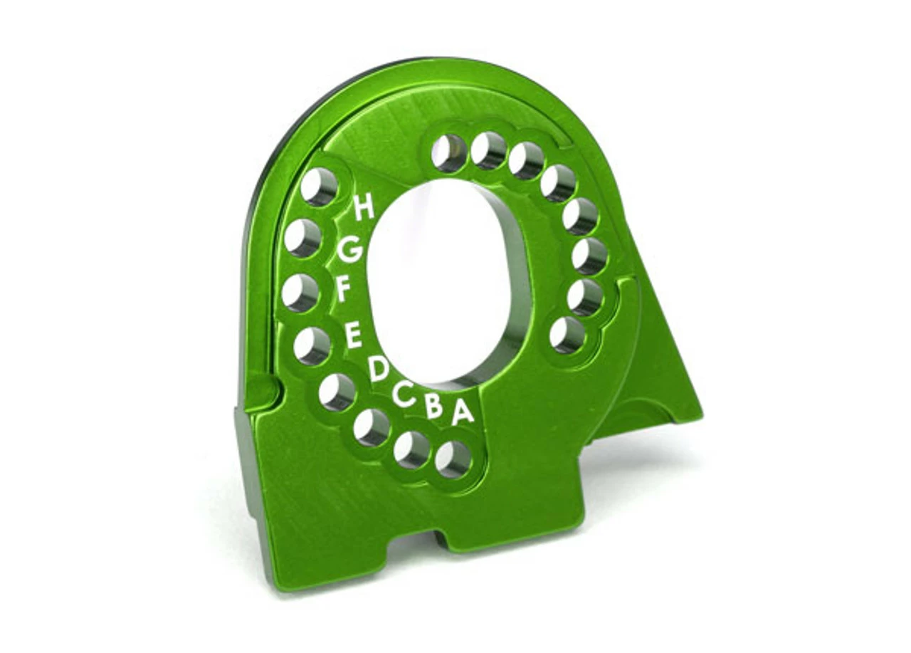 Traxxas TRX-4 TRX-6 Green 6061-T6 Aluminum Motor Mount Plate 3 Traxxas TRX-4 TRX-6 Green 6061-T6 Aluminum Motor Mount Plate