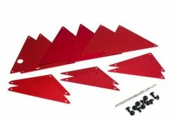 Traxxas Unlimited Desert Racer Red Aluminum Tube Chassis Inner Panel Set