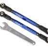 Traxxas TUBES Blue 7075-T6 Aluminum Front 102mm Toe Links -Outlet Traxxas Store TRA8547X 77927.1571534360