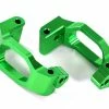 Traxxas Maxx Green 6061-T6 Aluminum Caster Blocks C-Hubs W/4x22mm Pins (4), 3x6mm BCS (4), & Retainers (4) -Outlet Traxxas Store TRA8932G 52093.1602640357