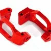 Traxxas Maxx Red 6061-T6 Aluminum Caster Blocks C-Hubs W/4x22mm Pins (4), 3x6mm BCS (4), & Retainers (4) -Outlet Traxxas Store TRA8932R 56448.1602640357