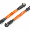 Traxxas Maxx Front TUBES Orange 7075-T6 Aluminum Toe Links (88mm) W/Rod Ends & Wrench 1 Traxxas Maxx Front TUBES Orange 7075-T6 Aluminum Toe Links (88mm) W/Rod Ends & Wrench -Outlet Traxxas Store TRA8948A 06350.1602640358