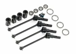 Traxxas Maxx Assembled Steel CV Driveshafts (4) - Requires #8654, 8654G, Or 8654R And #7758, 7758G, Or 7758R For Installation